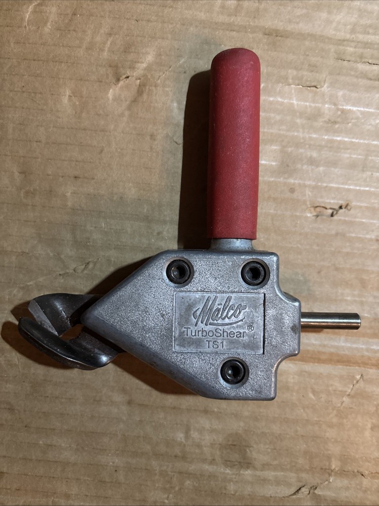 Malco TS1 Turbo Shear 20 Gauge Capacity Sheet Metal Cutting Attachment