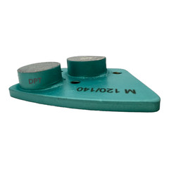18Pk Trapezoidal Grinding Discs for Concrete Floor Grinder 120 Grit Medium Bond