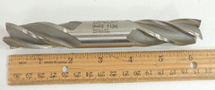 Hanita List 1194 Double End End Mill 7/8″ x 7/8″ HSS 4-Flute Milling Cutter
