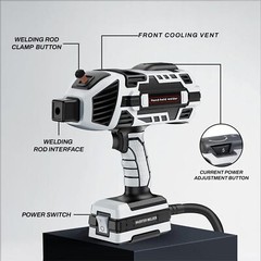 Saker Portable Electric Welding Machine,110V Portable Welder Handheld with IG