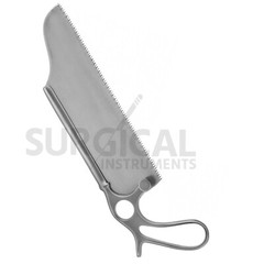 Satterlee Bone Saw 12″ & 9″ Blade Orthopedic Surgical Veterinary Inst German Gr