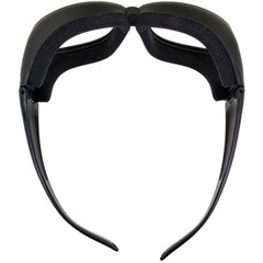 Global Vision Motorcycle Safety Fitover Glasses Clear Lens Storage Pouch + Strap