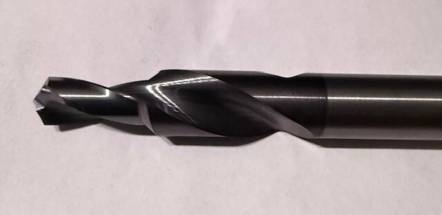 .5625/10.3mm 2 Flute Carbide Coolant Thru Step Drill