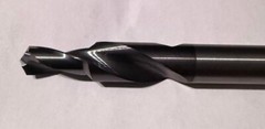 .5625/10.3mm 2 Flute Carbide Coolant Thru Step Drill