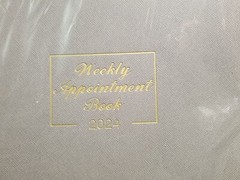 2024 Appointment Book/Planner – Weekly Appointment Planner Jan 2024 – Dec 2024