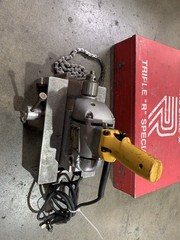 🌴🌴 TRIPLE R SPECIALTY TRU-DRILL T Dewa Hole Saw Chain Vice Fire Sprinkler