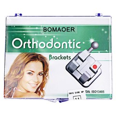1-5kit Dental Orthodontic Sapphire Brackets 20 pcs/kit Roth 0.022 345 with hooks