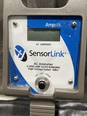 SENSORLINK AMPSTIK AC AMMETER 0-2000 AMP AUTO RANGING MODEL 8-006. Item ID 3A