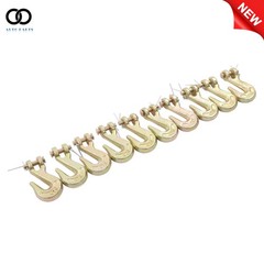 10 Pack 1/4″ Chain Hooks G70 Clevis Grab Hooks,Working Load 3600lbs Alloy Steel