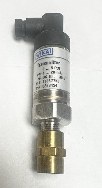 WIKA C-10, 8363434 Pressure Transmitter, 0…5psi, 4…20mA, 10…30VDC