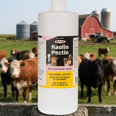 Kaolin Pectin Suspension Pet Anti Diarrhea Cattle Sheep Goat Pets 32oz kalo
