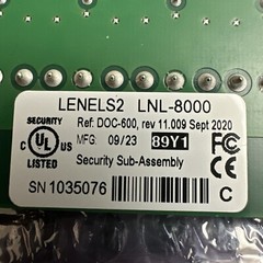 LENEL LENELS2 LNL-8000