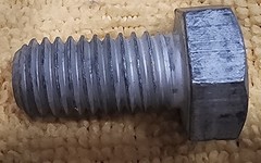 3.5 POUNDS 1/2″-13 x 1″ Silicon Bronze Hex Head Cap Screws Gray Patina Approx 35