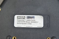 MSA CBN C420 PAPR Blower M-60031 Single Speed Toggle Switch