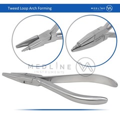 Dental Utility Forming Ortho Pliers Orthodontic Dental Instruments CE Set of 5