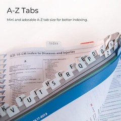 Index Tabs for ICD-10-CM 2025 The Complete Official Codebook – Easy Navigatio…