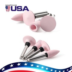 12Pcs AZDENT Dental Composite Polishing Burs Kit RA Silicone For Contra Angle