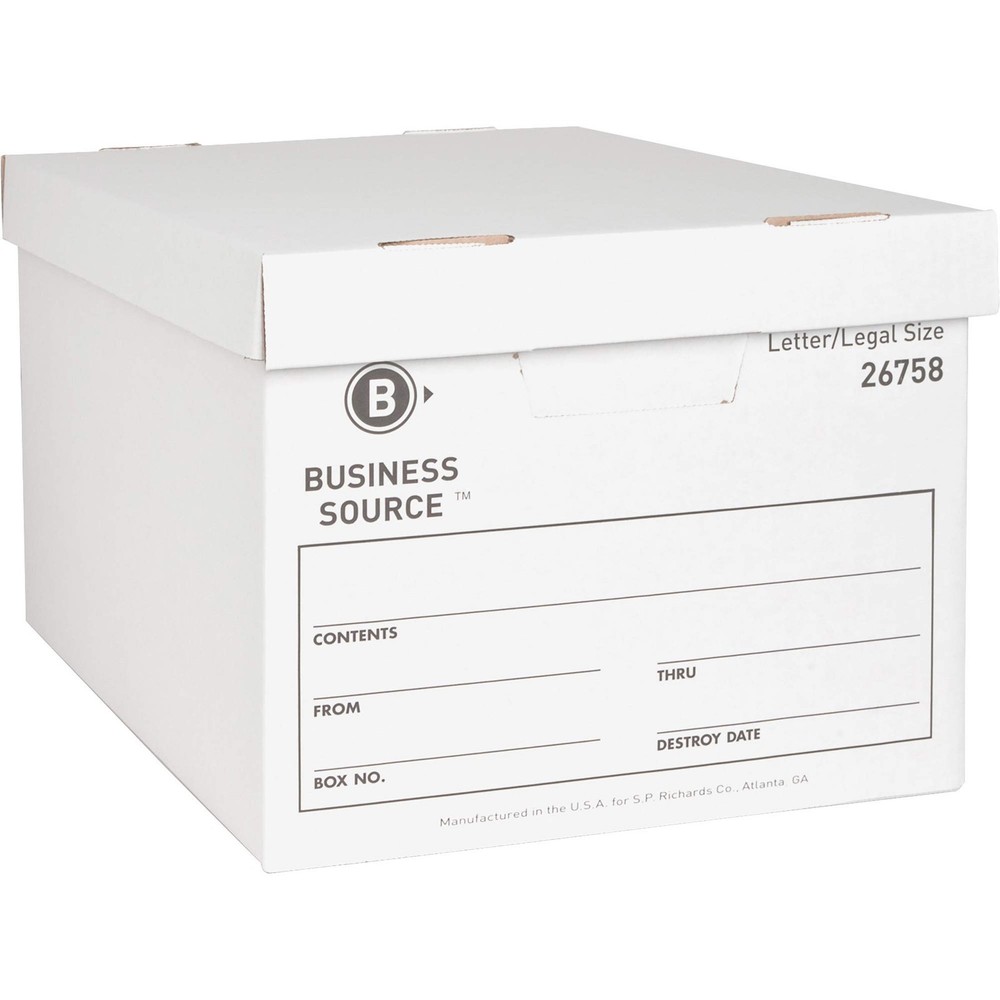 Medium Duty Lift-off Lid Storage Box for Organized Business Supplies