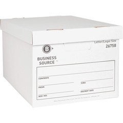 Medium Duty Lift-off Lid Storage Box for Organized Business Supplies