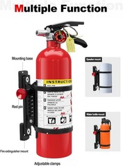 MOLLE Panel Fire Extinguisher Mount Kit Fits 1″-2″ Rigid MOLLE Panel Holes, Q…