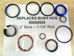 REPLACES 50050929 Bush Hog seal kit (2″ cylinder with 1-1/4″ ROD) See Text