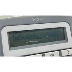 Brother P-Touch PT-D200 Label Maker Gray White Handheld Printer TZe Tape QWERTY