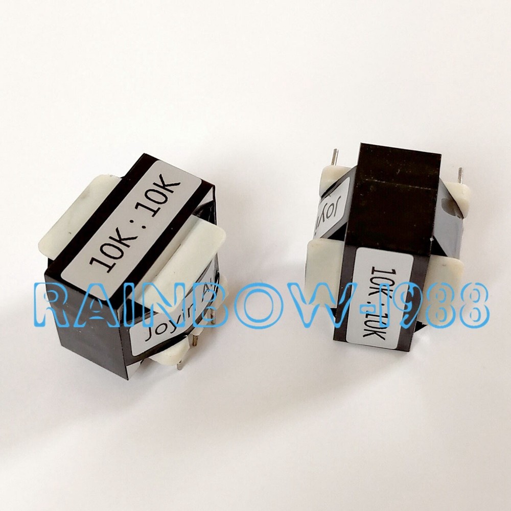 2PC R3 10K:10K PoMo alloy audio transformer input signal isolation 20Hz~80KHz