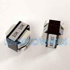 2PC R3 10K:10K PoMo alloy audio transformer input signal isolation 20Hz~80KHz