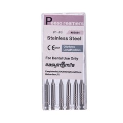 Dental Endo Pesso Reamers Gates Glidden Drills Spiral Burs Root Canal Drill #1-6