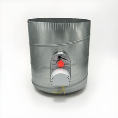 X4214 MOTORIZED DAMPER 14″ DIAMETER SPRING OPEN/POWER CLOSE