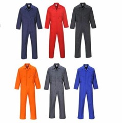 Portwest C813 Liverpool Lightweight Safety Coverall 2 Way Zipper