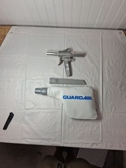 Guardair 1500 Gun Vac Air Powered Vacuum Blow Gun Crevice Tool 1500