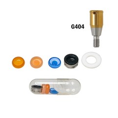 US Hiossen ET Implants Overdenture Regular Locator Abutment & Male Cap Inserts