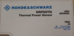 Rohde Schwarz NRP50TN Thermal LAN Power Sensor DC-50GHz -35 to +20dBm GOOD 3 Ava