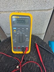 Genuine Fluke Model 87 III True RMS Digital Multi-Meter w/ Leads Tested & Works