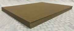 8 x 10 Chipboard Pads/Sheets; 022 pt.; Qty: 100 carton pack. Direct From Mill