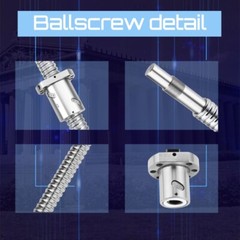 SFU1204/1604/1605/1610/2005/2505 BallScrew End Machined 250mm-2000mm+Ballnut CNC
