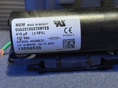 EMBRACO 115V RELAY, OVERLOAD, CAPACITOR, COVER, STARTER PACK