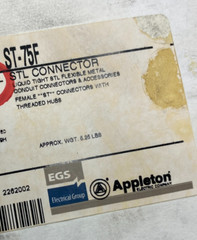 Appleton ST75F Liquid Tight 3/4″ NEW
