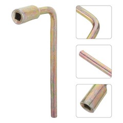 Golden Oxygen Bottle Wrench with High Compatibility and Slip Resistant Handle