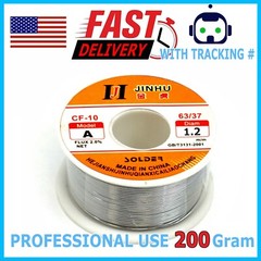 200g 63/37 Tin Rosin Core Solder Wire For Electrical Soldering Sn60 Flux 1.2mm