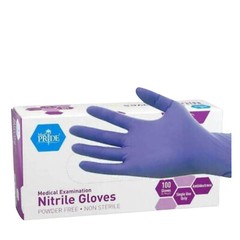 MedPride Powder-Free Nitrile Exam Gloves, Large – 100 Count