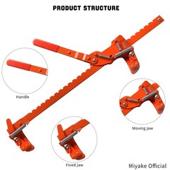 Miyake Fence Wire Stretcher Tool – Barb Wire Tightener & Splicer – Fence Repair