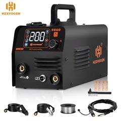 3-in-1 MIG Welder 200Amp Flux MIG/Lift TIG/MMA 110V Heavy Duty Welding Machine