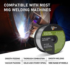 Flux Core Welding Wire .030/.035” Gasless MIG Wire E71T-GS 2 Pounds 1/2/3 Packs