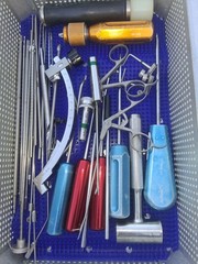 Lot of Orthopedic Instruments & Others, Medical, With Cases