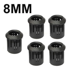 3mm 5mm 8mm 10mm LED Black Plastic Lamp LED Diode Holder Black Clip Bezel Mount