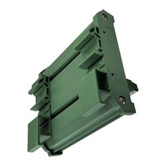 Industrial DIN Rail SCSI 20 Pin CN F Female Terminal Block Copper PA66 Material