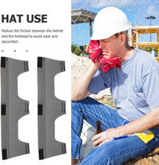 Detachable Washable Hard Hat Sweatband Reusable Safety Helmet Liner Soft Spon…