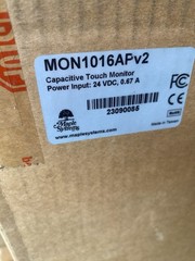 16” High Brightness Sunlight Readable Industrial Touchscreen Monitor MON1016APv2